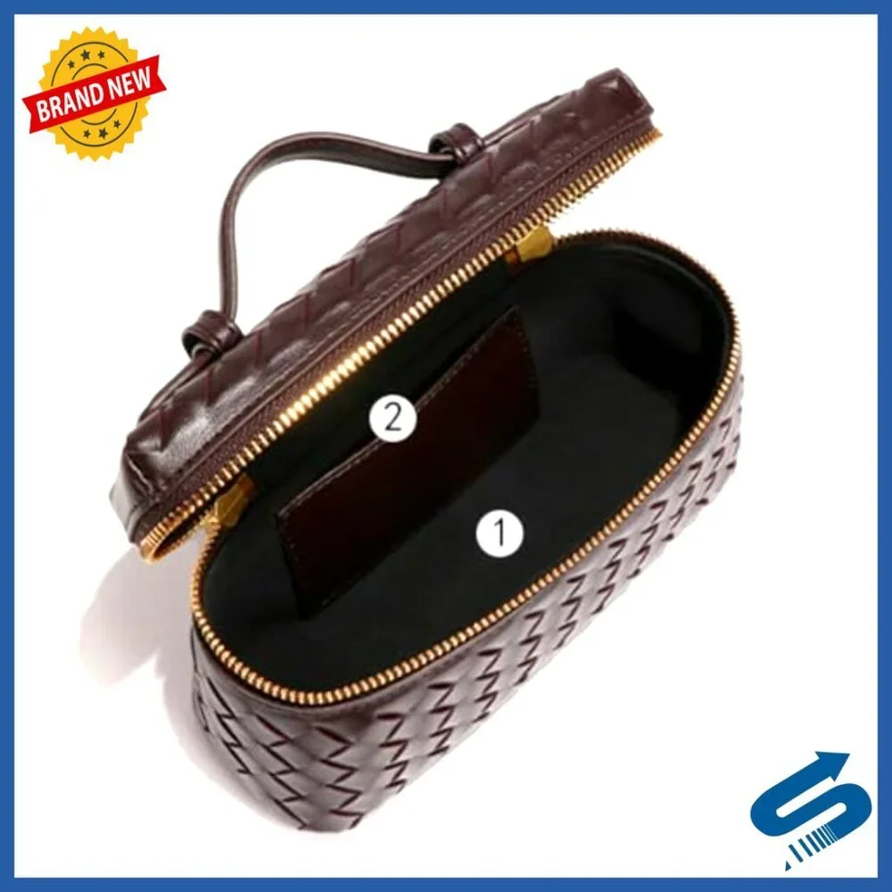 Woven Suede Crossbody Bag Y2K Retro Chic Evening Clutch Shoulder Purse